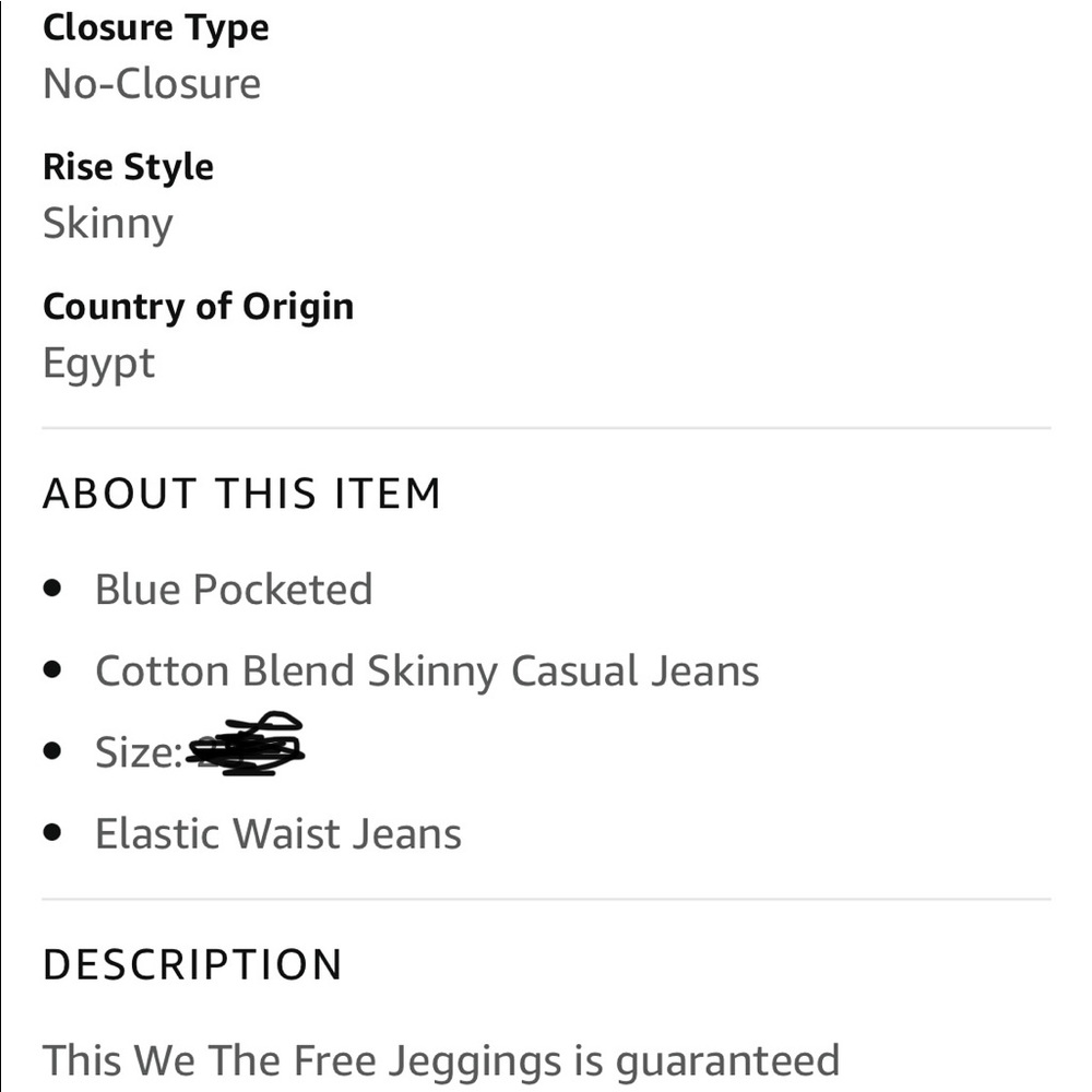 NWT NIB Free People Jeans (riptide) - Picture 9 of 11